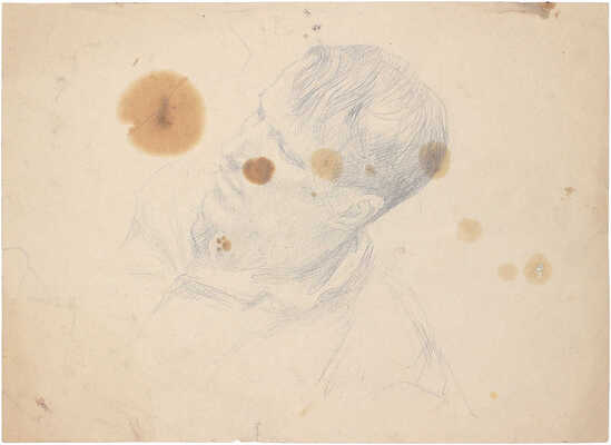 Самохвалов Александр Николаевич. Мужской портрет с натуры